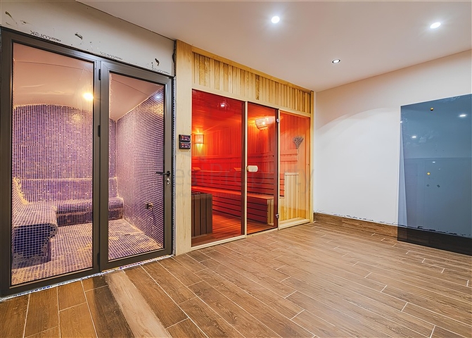 Modern apartment surrounded by nature and the sea