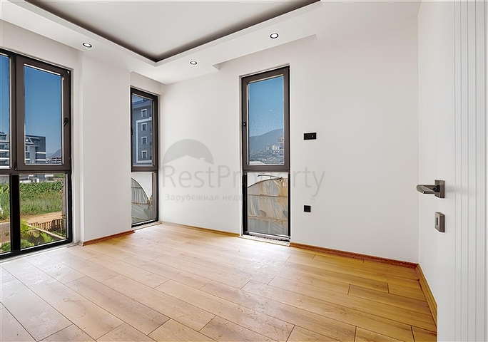 Modern apartment surrounded by nature and the sea