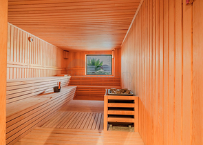 Modern apartment with a garden by the sea in a picturesque area