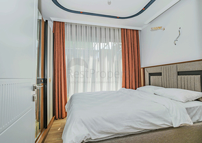 Modern apartment with a garden by the sea in a picturesque area