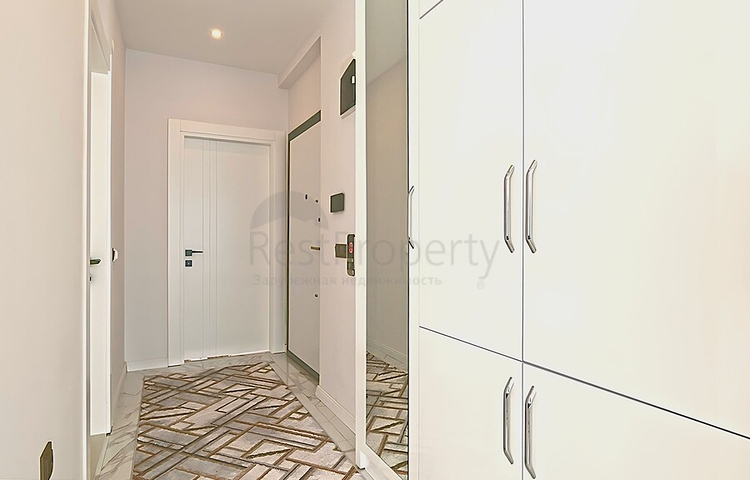 Furnished 1+1 Apartment in Cleopatra, Alanya – 52 m², Near Beach