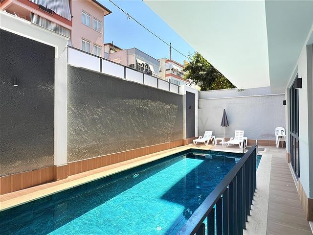 Furnished 1+1 Apartment in Cleopatra, Alanya – 52 m², Near Beach