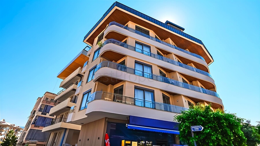 Bright 1+1 Apartment in Oba, Alanya – 57 m², 300 m to the Beach