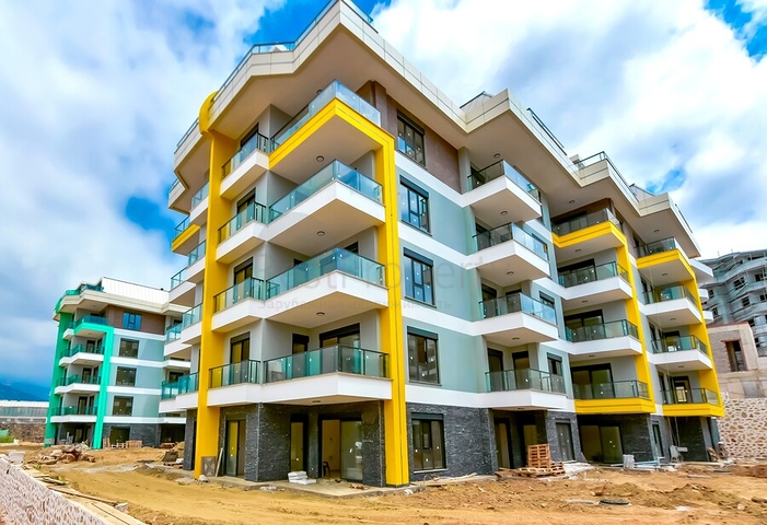 Modern apartments in a complex with rich infrastructure in the Oba area