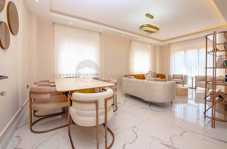 Modern apartments in a complex with rich infrastructure in the Oba area