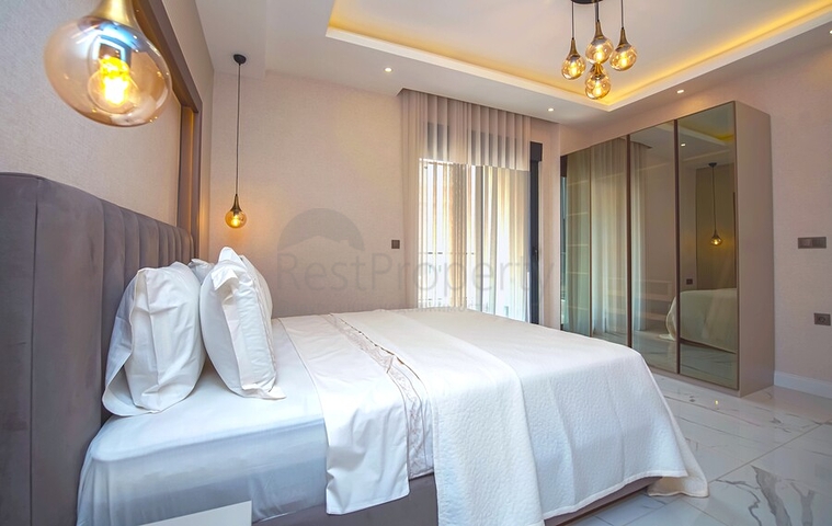 Modern apartments in a complex with rich infrastructure in the Oba area