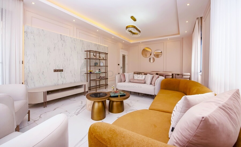 Modern apartments in a complex with rich infrastructure in the Oba area