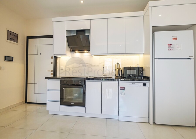 Furnished 1+1 Apartment in Mahmutlar, Alanya – 600 m from the Sea