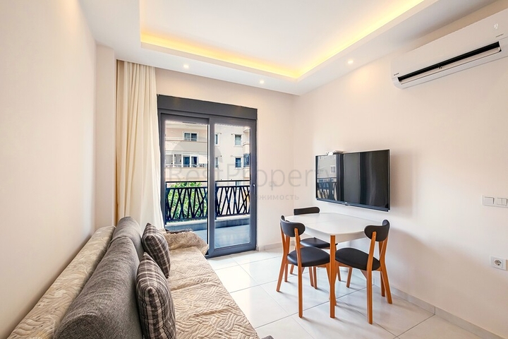 Furnished 1+1 Apartment in Mahmutlar, Alanya – 600 m from the Sea