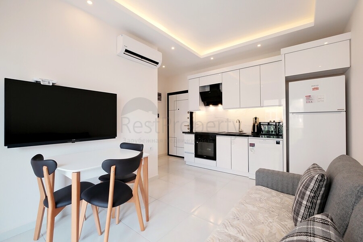 Furnished 1+1 Apartment in Mahmutlar, Alanya – 600 m from the Sea