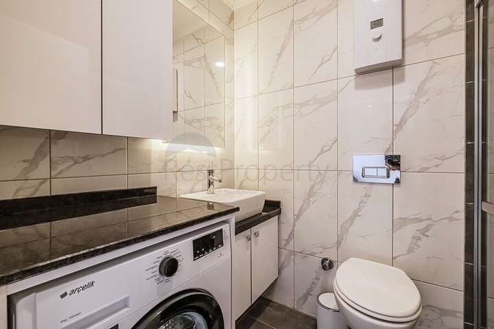 Furnished 1+1 Apartment in Mahmutlar, Alanya – 600 m from the Sea