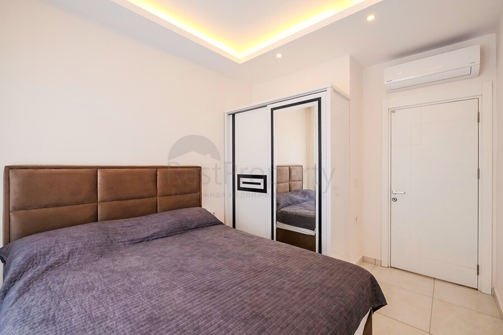 Furnished 1+1 Apartment in Mahmutlar, Alanya – 600 m from the Sea