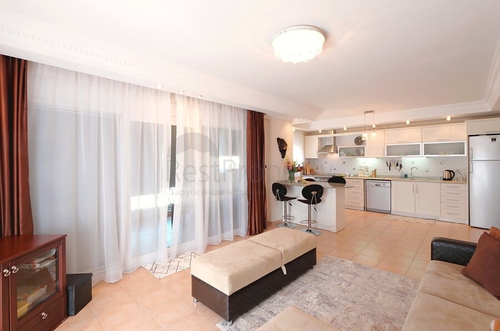 Furnished 2+1 Apartment for Rent in Oba, Alanya – Near the Beach