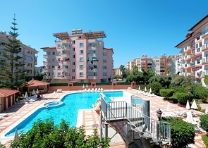 Furnished 2+1 Apartment for Rent in Oba, Alanya – Near the Beach