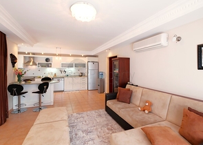 Furnished 2+1 Apartment for Rent in Oba, Alanya – Near the Beach