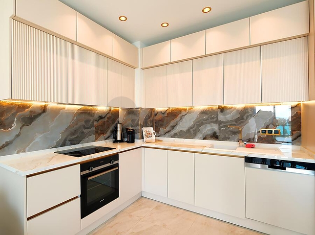 Furnished 1+1 Apartment in Tosmur, Alanya – 200 m from the Beach