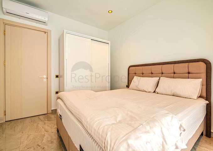 Furnished 1+1 Apartment in Tosmur, Alanya – 200 m from the Beach