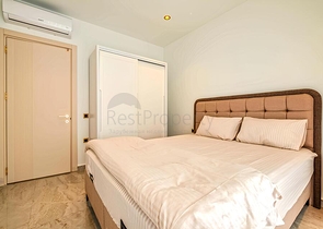 Furnished 1+1 Apartment in Tosmur, Alanya – 200 m from the Beach