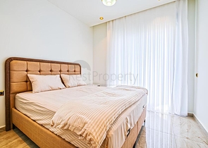 Furnished 1+1 Apartment in Tosmur, Alanya – 200 m from the Beach