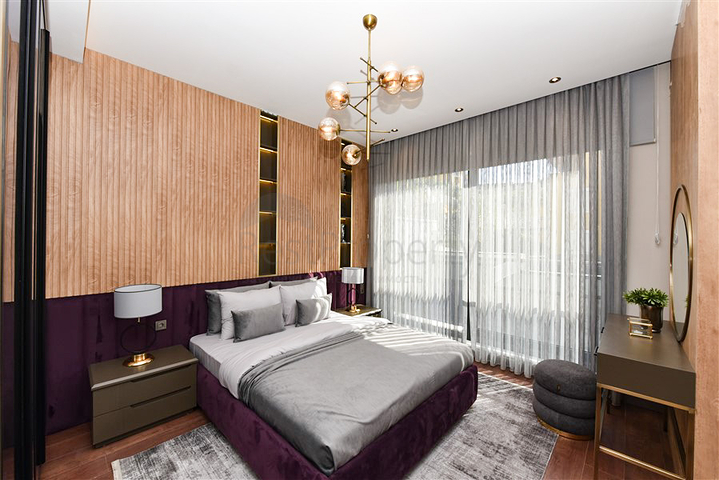 Sea-View 4+1 Smart Villas in Kargicak, Alanya – New Modern Complex