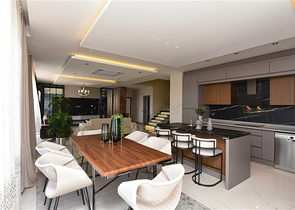 Sea-View 4+1 Smart Villas in Kargicak, Alanya – New Modern Complex