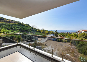 Sea-View 4+1 Smart Villas in Kargicak, Alanya – New Modern Complex