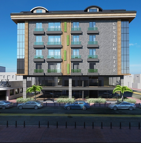 Prime 345 m² Commercial Space in Alanya Center – New Complex