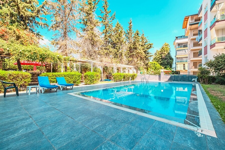 Spacious 5+1 Garden Duplex in Oba, Alanya – 220 m², Furnished