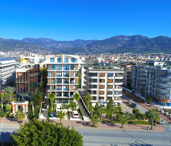 Modern 2+1 Apartment in Oba, Alanya – 20 m to Sea, 87 m²