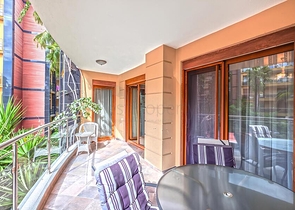 Spacious 3+1 apartment with separate kitchen by the sea in the center of Alanya