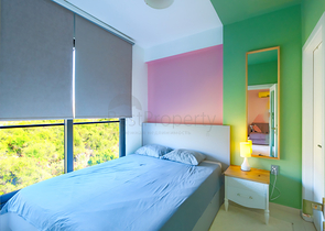 Sea-View 1+1 Apartment in Kestel with Full Facilities, 900 m from the Beach