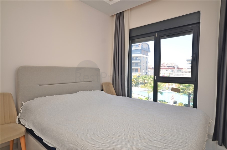Sea-View 1+1 Apartment in Oba, Alanya – 55 m², Full Facilities