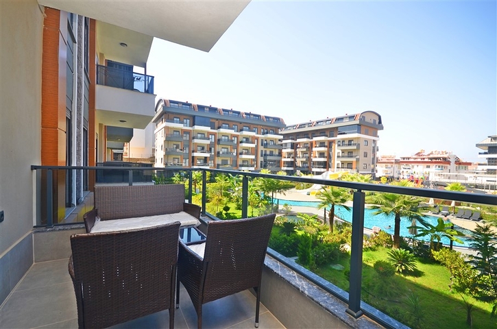Sea-View 1+1 Apartment in Oba, Alanya – 55 m², Full Facilities