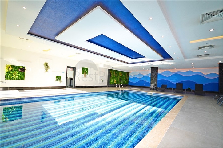 Sea-View 1+1 Apartment in Oba, Alanya – 55 m², Full Facilities