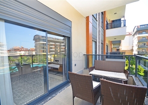 Sea-View 1+1 Apartment in Oba, Alanya – 55 m², Full Facilities