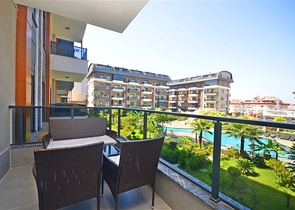 Sea-View 1+1 Apartment in Oba, Alanya – 55 m², Full Facilities