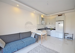 Sea-View 1+1 Apartment in Oba, Alanya – 55 m², Full Facilities