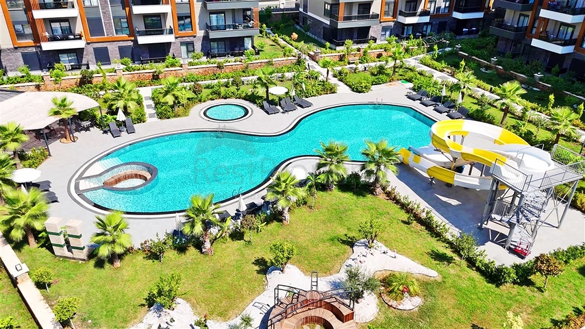 Cozy 1+1 apartment in Oba district 