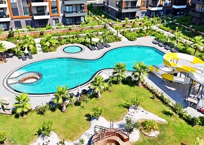 Cozy 1+1 apartment in Oba district 