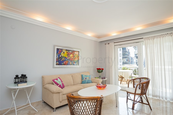 Furnished 1+1 Apartment in Cikcilli Alanya | 75 m² | Near Center