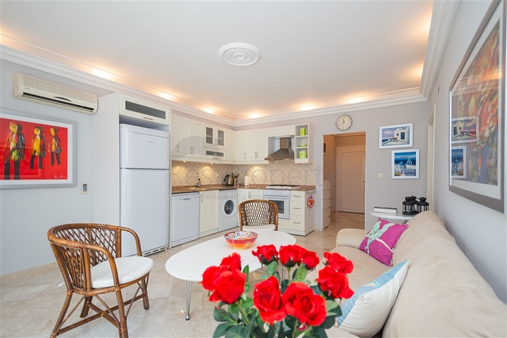 Furnished 1+1 Apartment in Cikcilli Alanya | 75 m² | Near Center