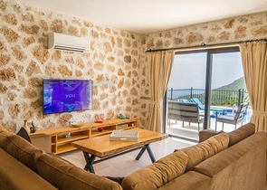 Two villas in the Kas Antalya area are for sale. 