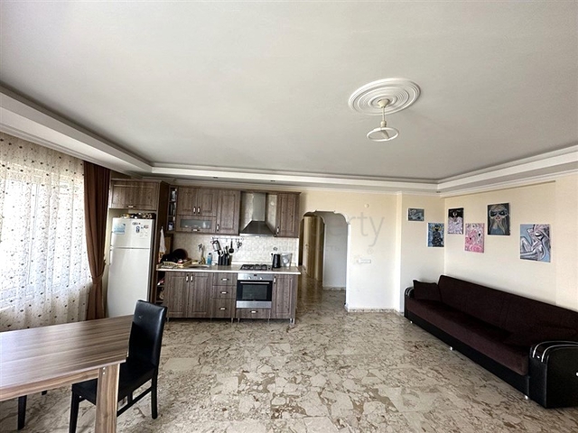 Furnished 2+1 Apartment in Mahmutlar Alanya | 120 m² | Sea View