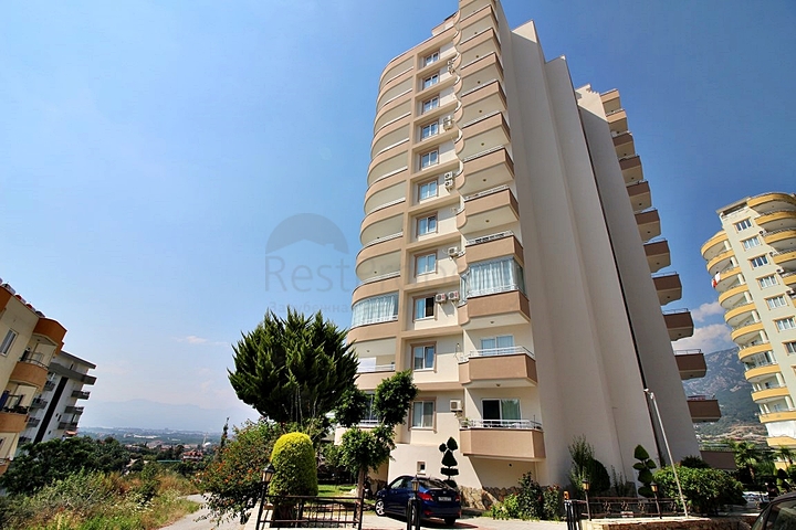 Furnished 2+1 Apartment in Mahmutlar Alanya | 120 m² | Sea View