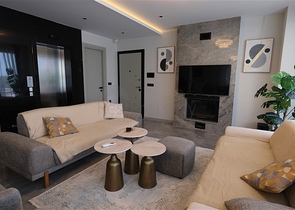 Luxury villa with sea view in Kargicak