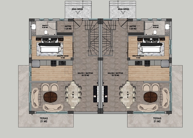 New 4+1 Villas with Private Pools in Döşemealtı Antalya | 2025