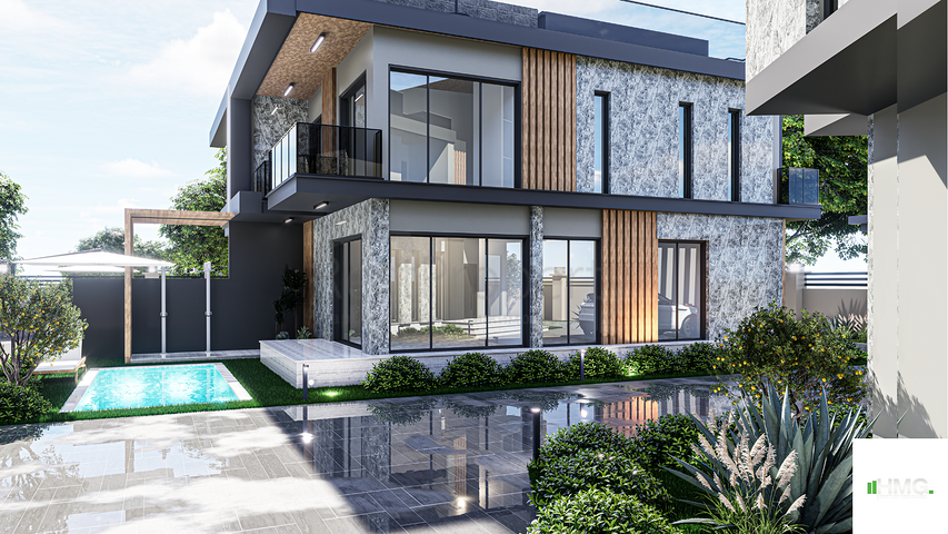New 4+1 Villas with Private Pools in Döşemealtı Antalya | 2025
