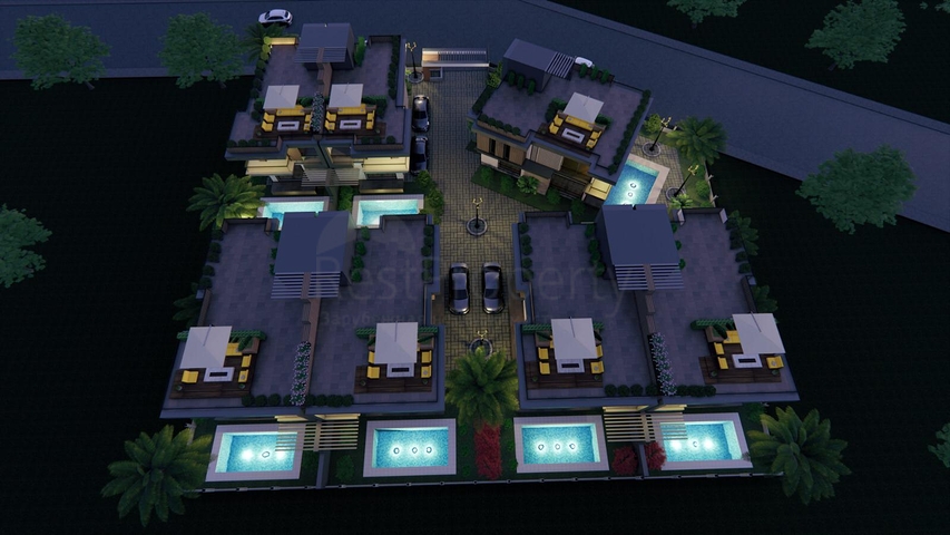 New 4+1 Villas with Private Pools in Döşemealtı Antalya | 2025