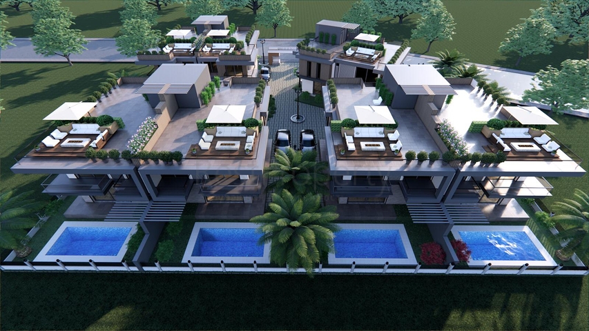 New 4+1 Villas with Private Pools in Döşemealtı Antalya | 2025
