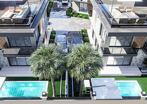 New 4+1 Villas with Private Pools in Döşemealtı Antalya | 2025